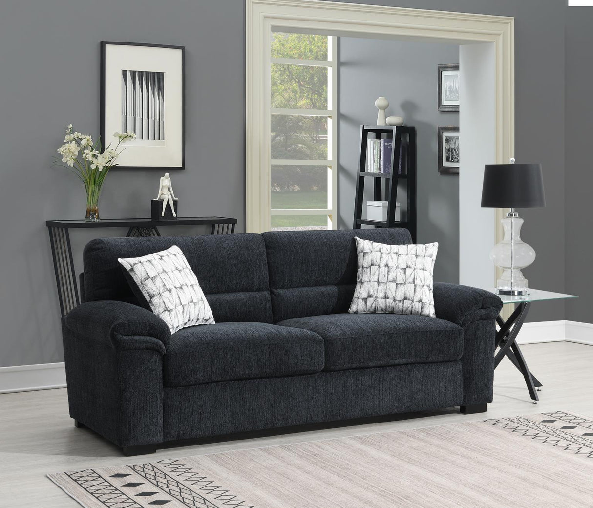 U451 - Sofa - Charcoal
