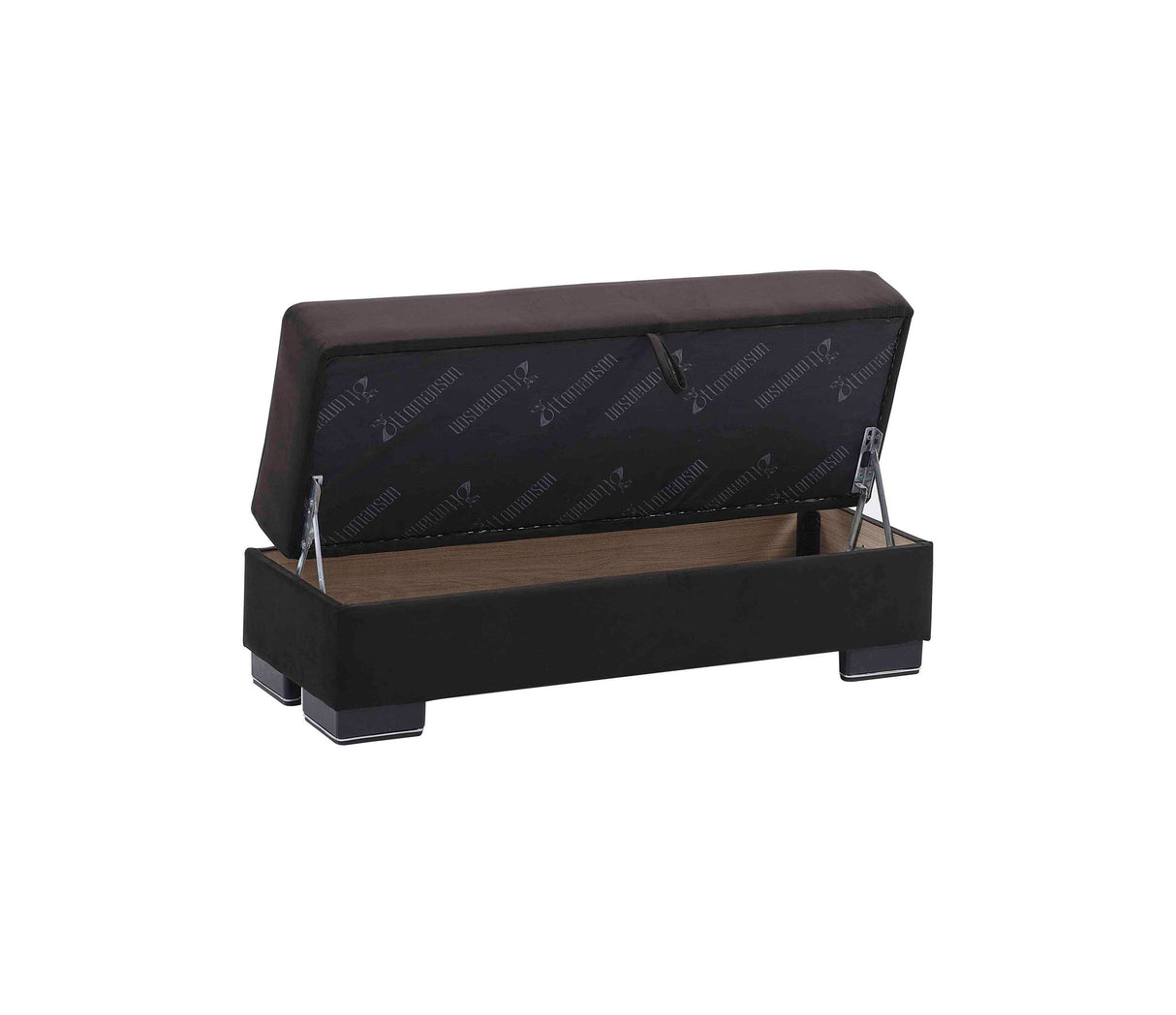 Ottomanson Armada Air - Upholstered Ottoman With Storage - Microfiber