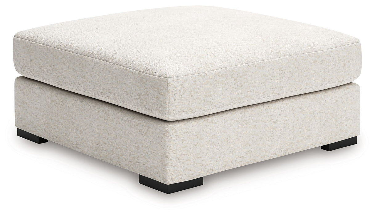 Donelson Creek - Oversized Accent Ottoman - Vanilla