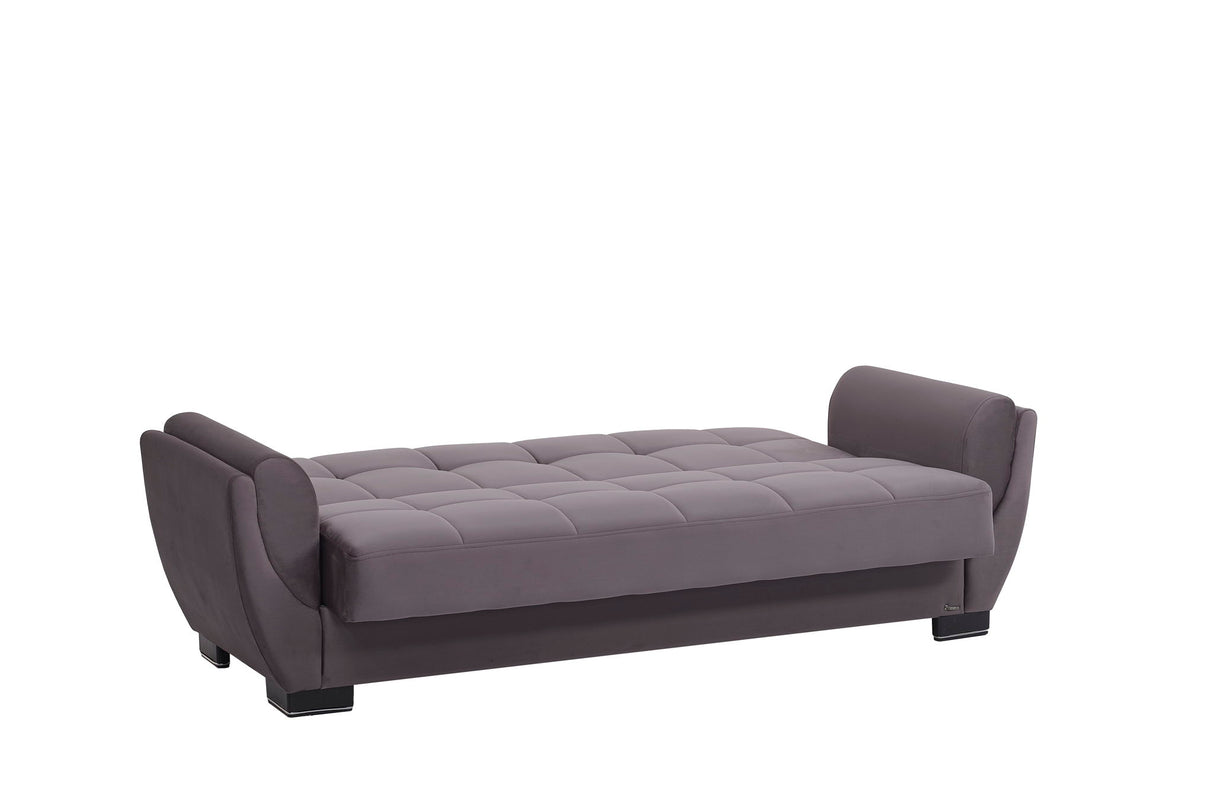 Ottomanson Armada Air - Upholstered Convertible Sofabed With Storage - Microfiber