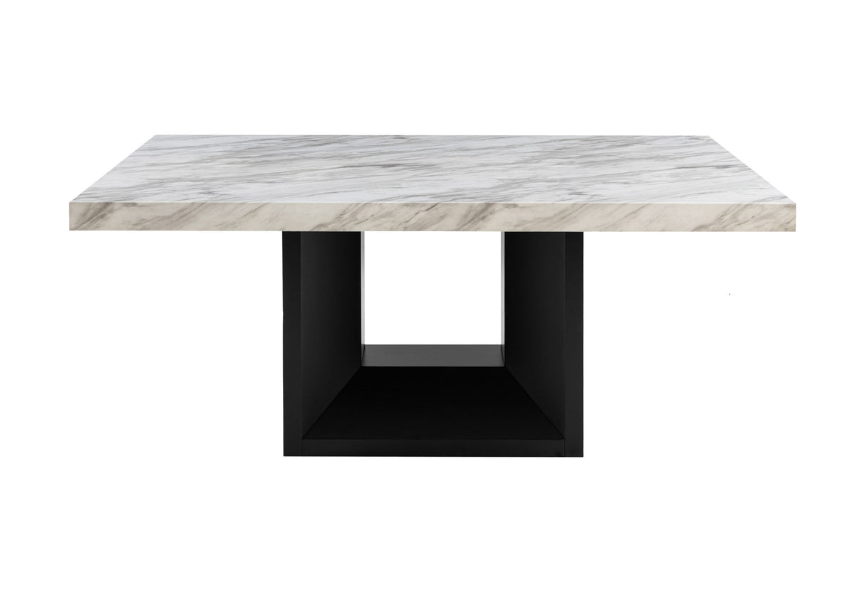 5 Piece Dining Room Set (D02DT Dining Table And 4 D8685DC Dining Chairs) - Black / Gray