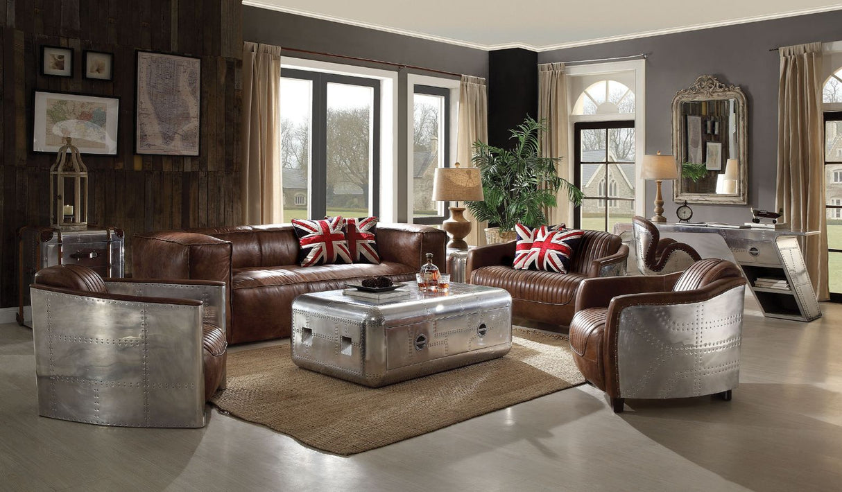 Brancaster - Sofa - Retro Brown Top Grain Leather