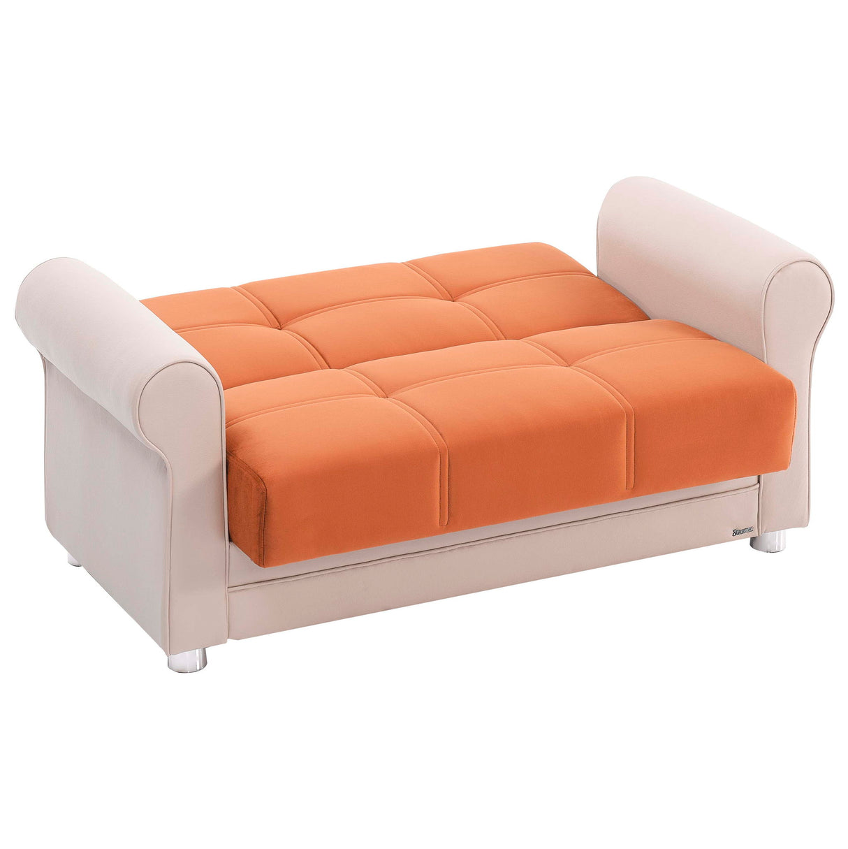 Ottomanson Avalon - Upholstered Convertible Loveseat With Storage