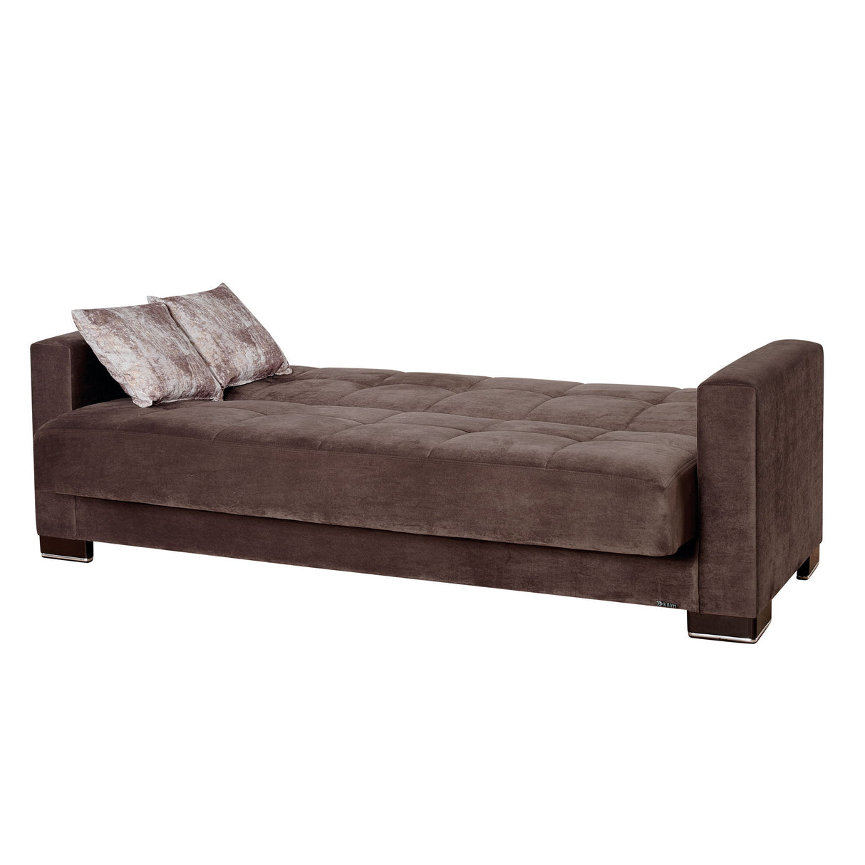 Ottomanson Armada - Upholstered Convertible Sofabed With Storage - Microfiber