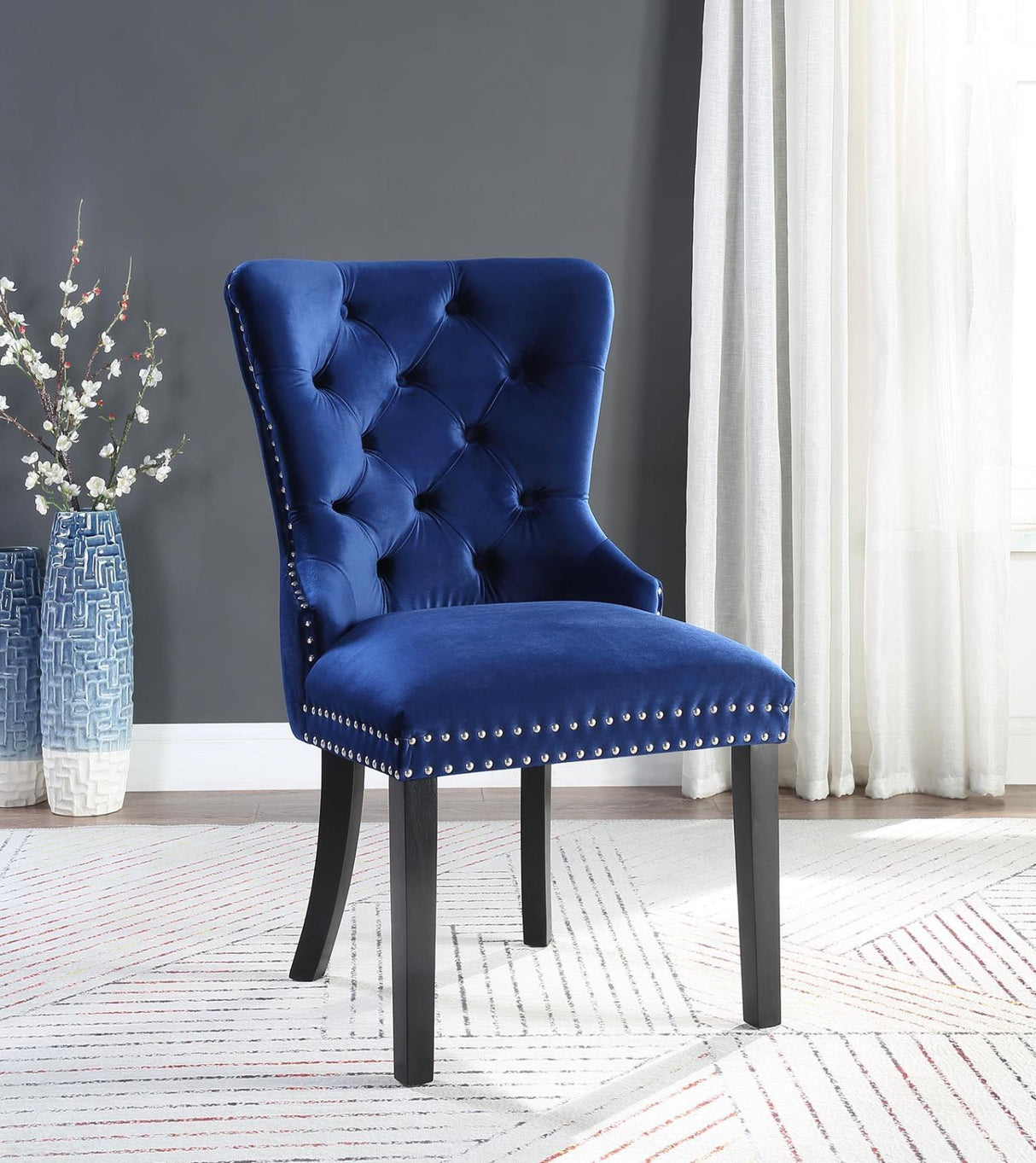 D2083 - Velvet Dining Side Chair (Set of 2)