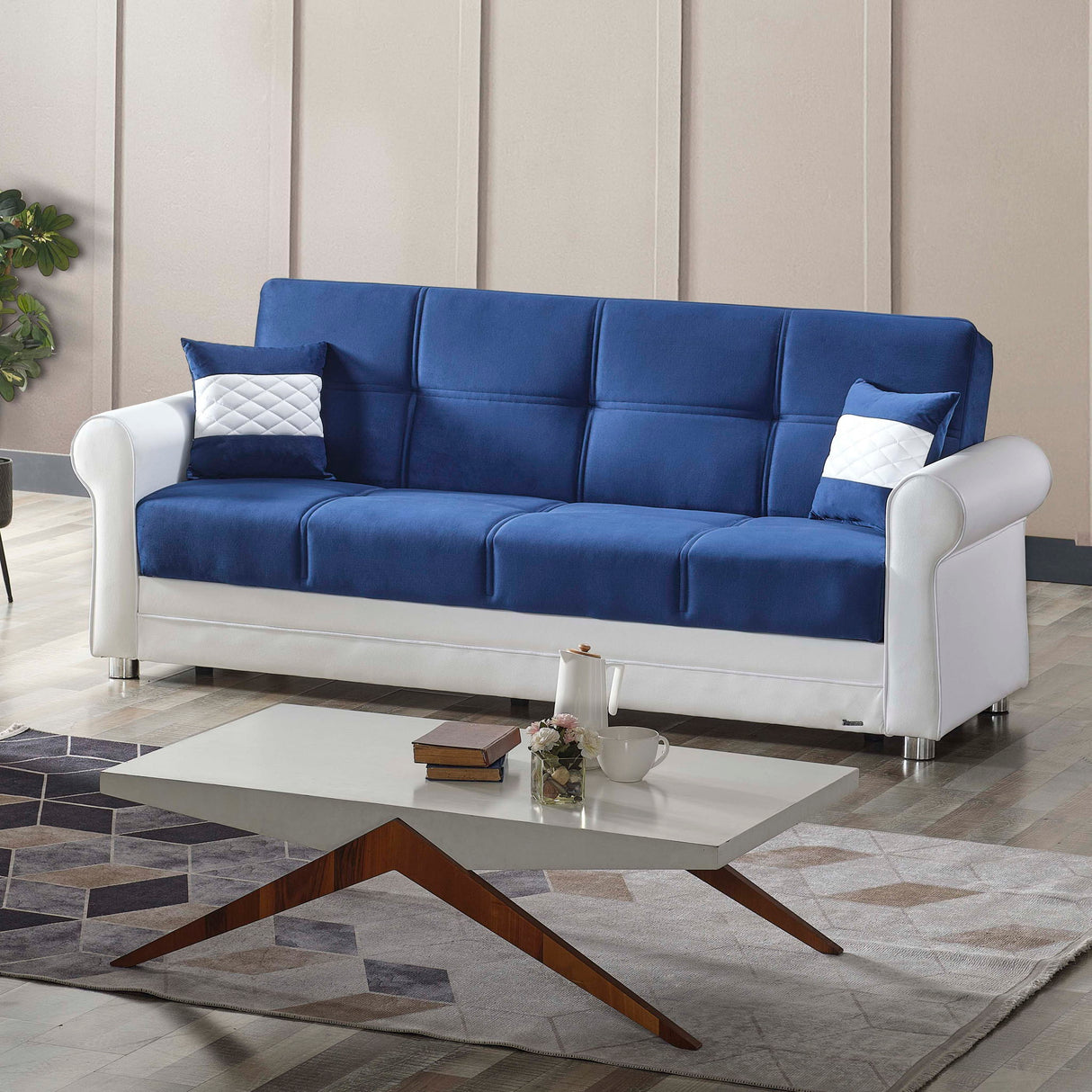 Ottomanson Avalon - Upholstered Convertible Sofabed With Storage