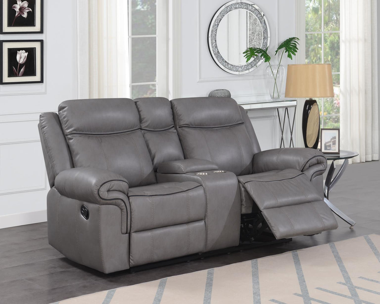 U106 - Motion Loveseat - Gray
