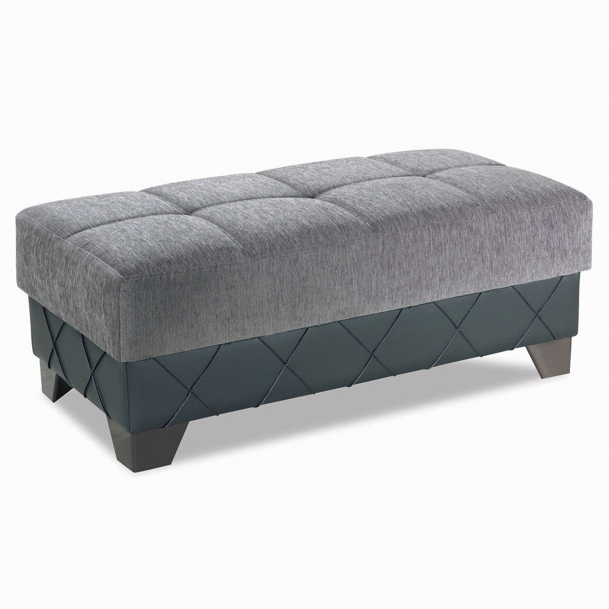 Ottomanson Molina - Upholstered Convertible Ottoman With Storage
