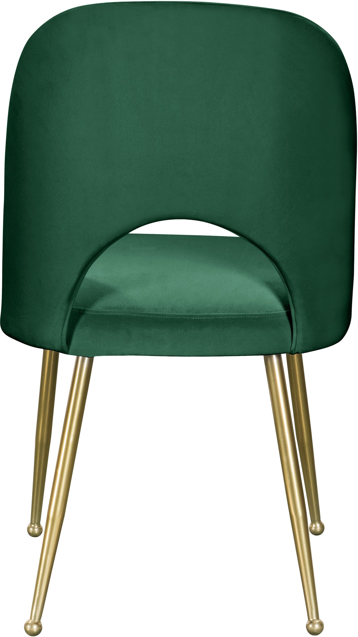 Logan - Dining Chair (Set of 2) - Gold Legs