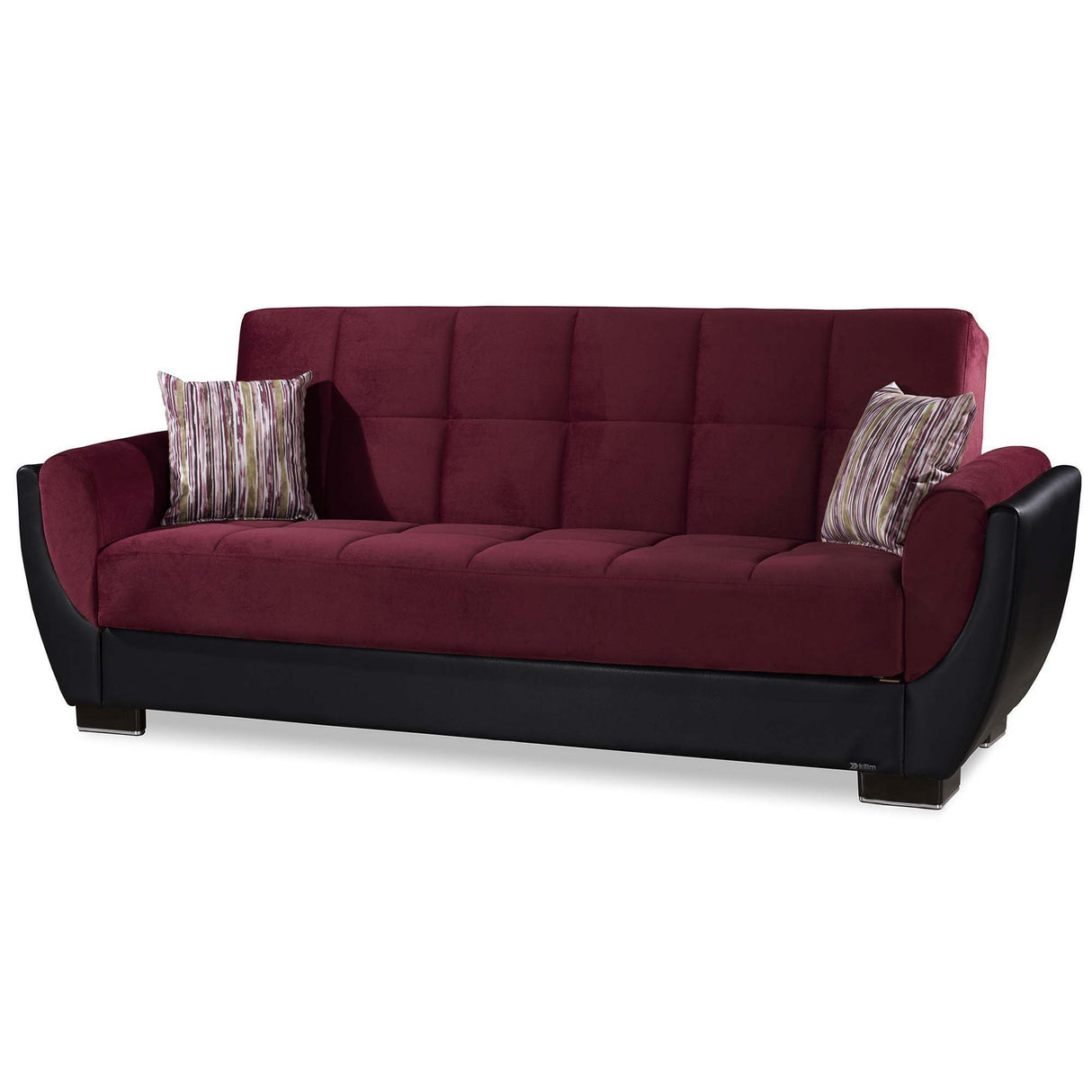 Ottomanson Armada Air - Upholstered Convertible Sofabed With Storage - Microfiber