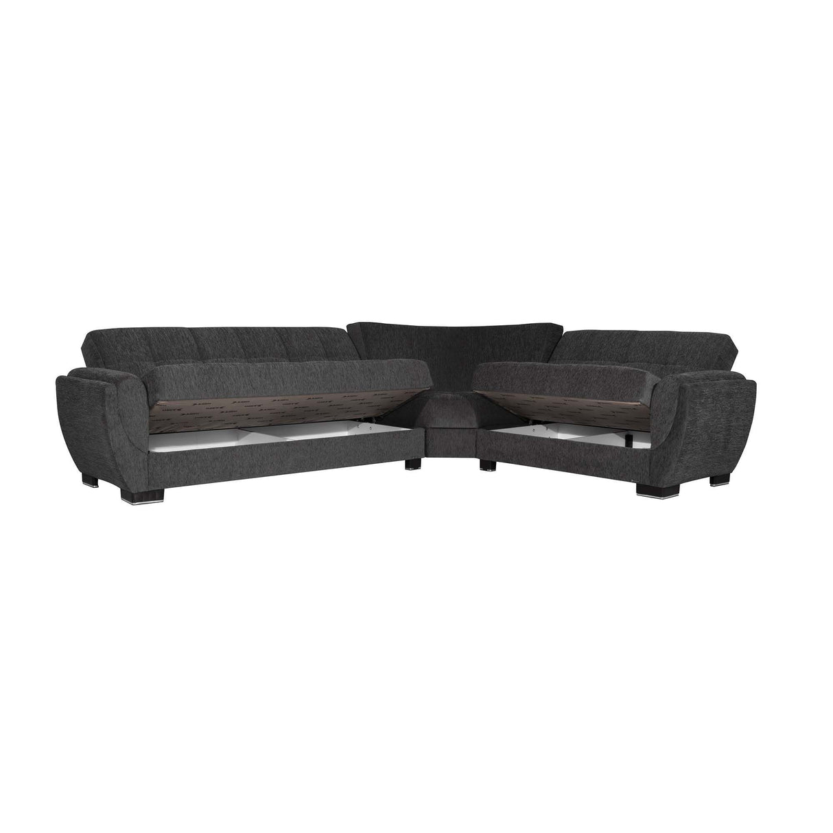 Ottomanson Armada Air - Upholstered Convertible Sectional With Storage