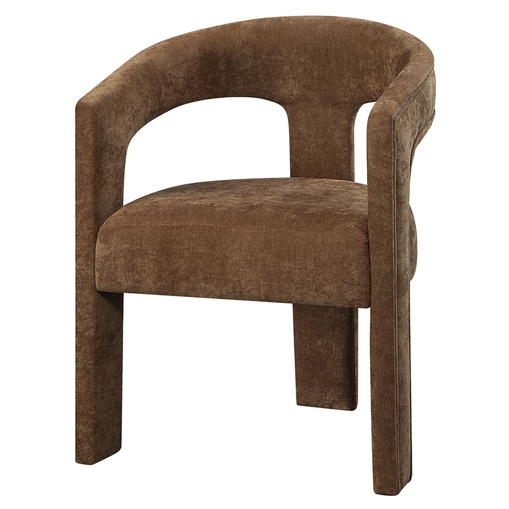 Leonardo - Arm Chair (Set of 2) - Brown Linen