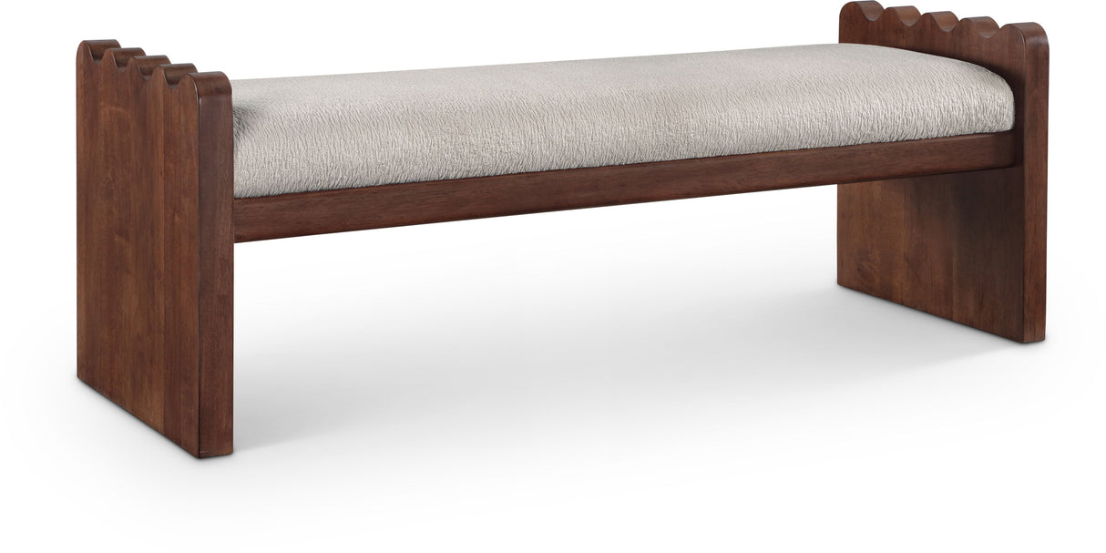 Sonia - Bench With Brown Base