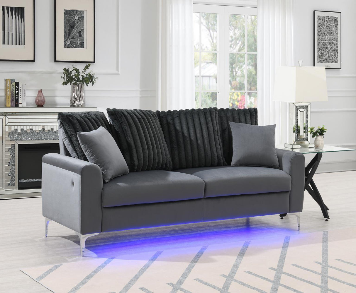 U481 - Sofa & Loveseat - Gray