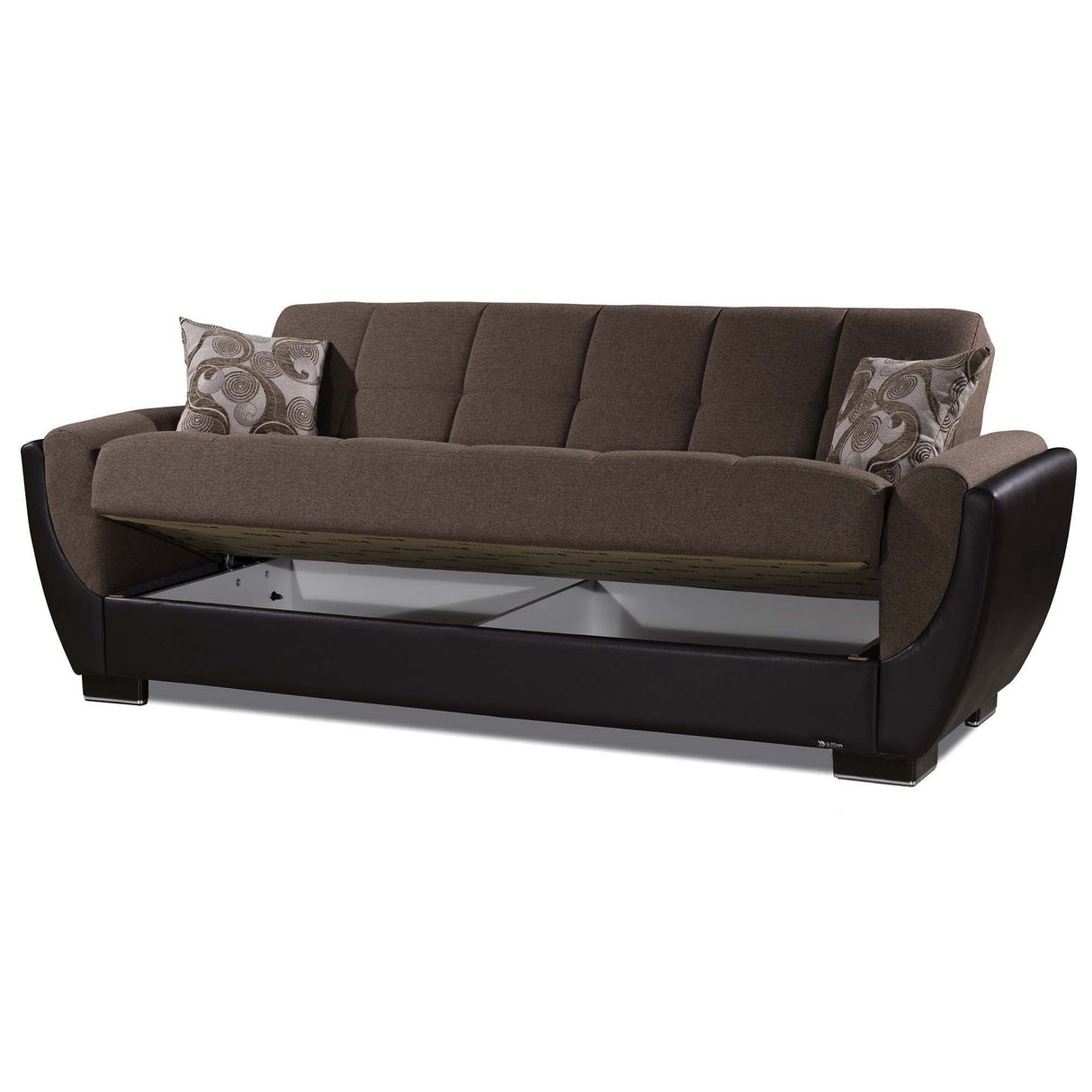 Ottomanson Armada Air - Upholstered Convertible Sofabed With Storage - Polyester