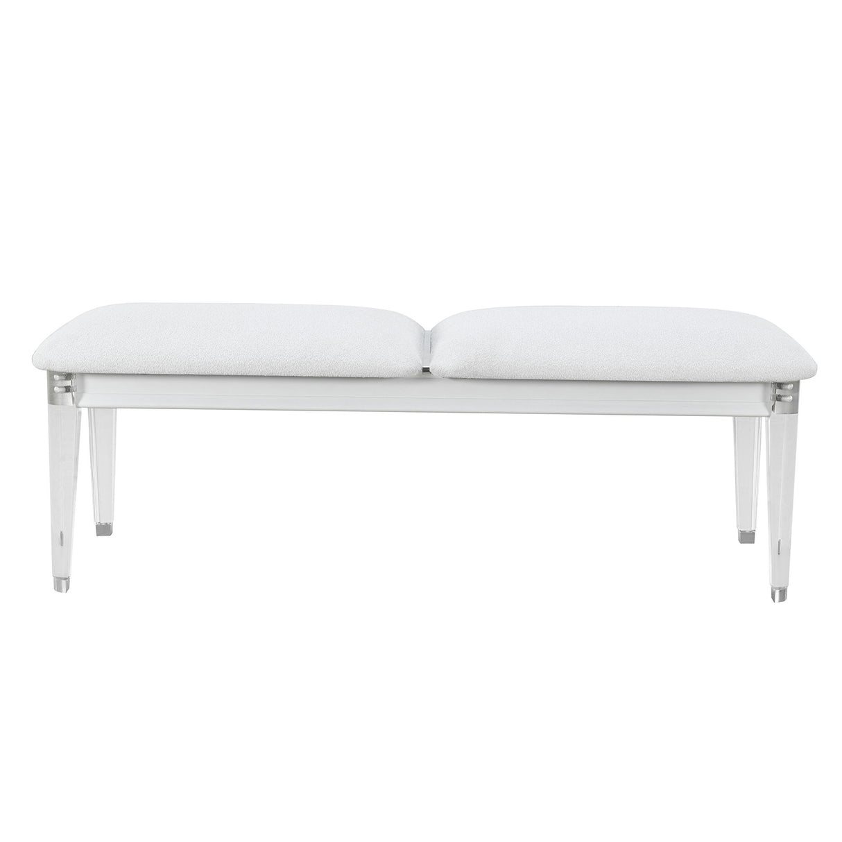 Brenda - Bedroom Bench With Padded Seating - Gray