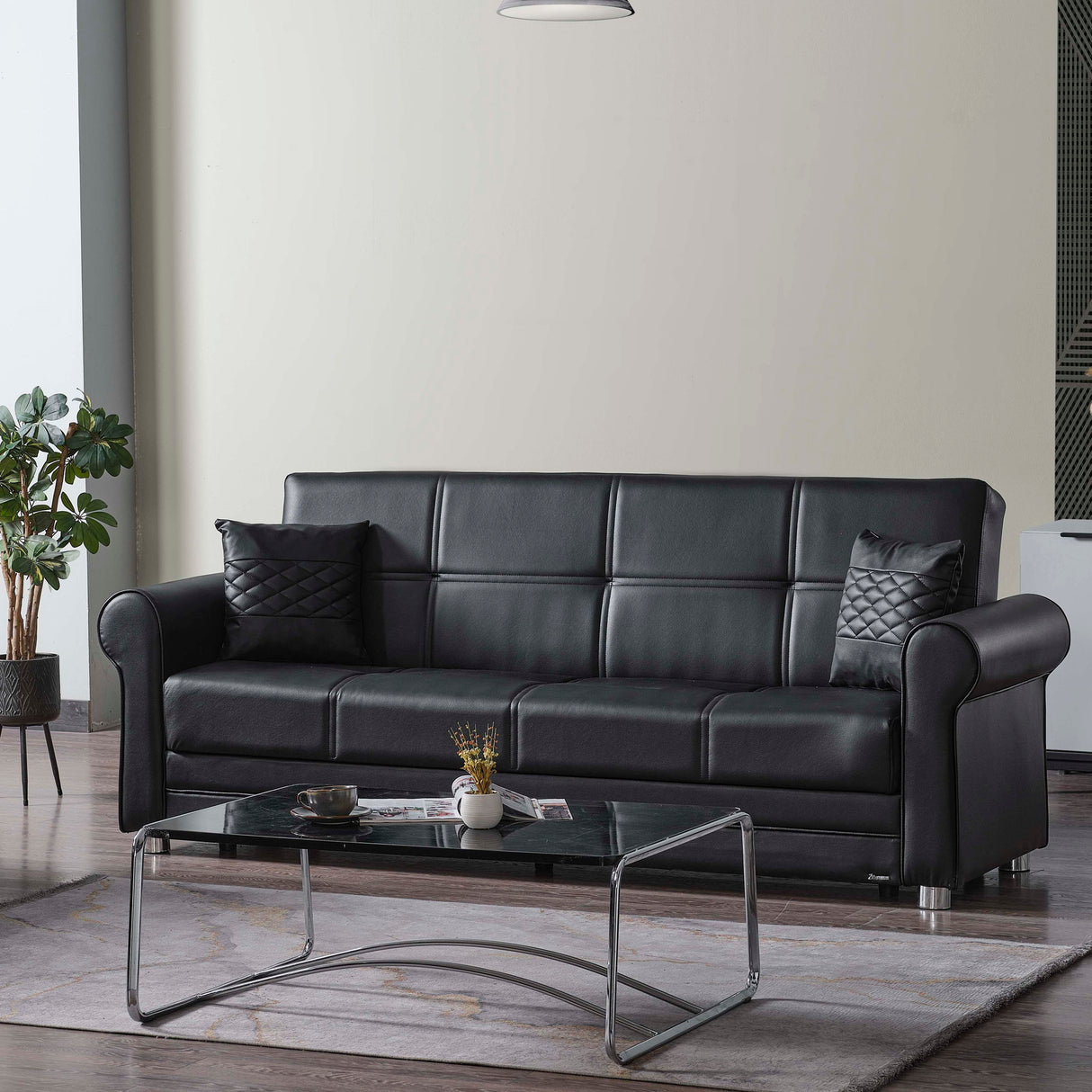 Ottomanson Avalon - Upholstered Convertible Sofabed With Storage