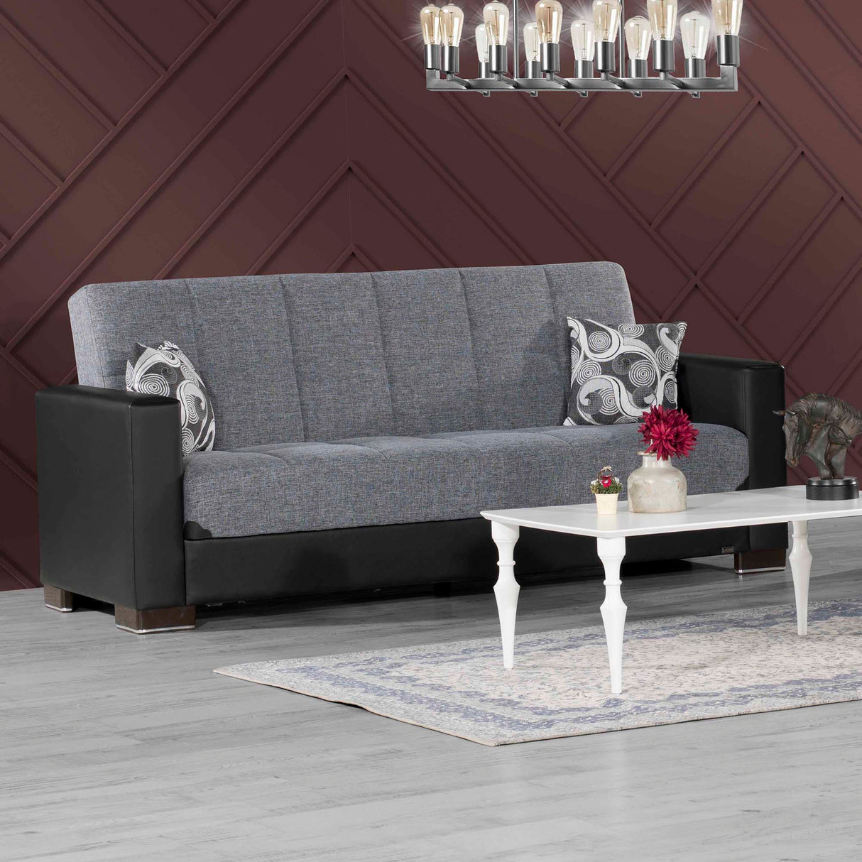 Ottomanson Armada - Upholstered Convertible Sofabed With Storage