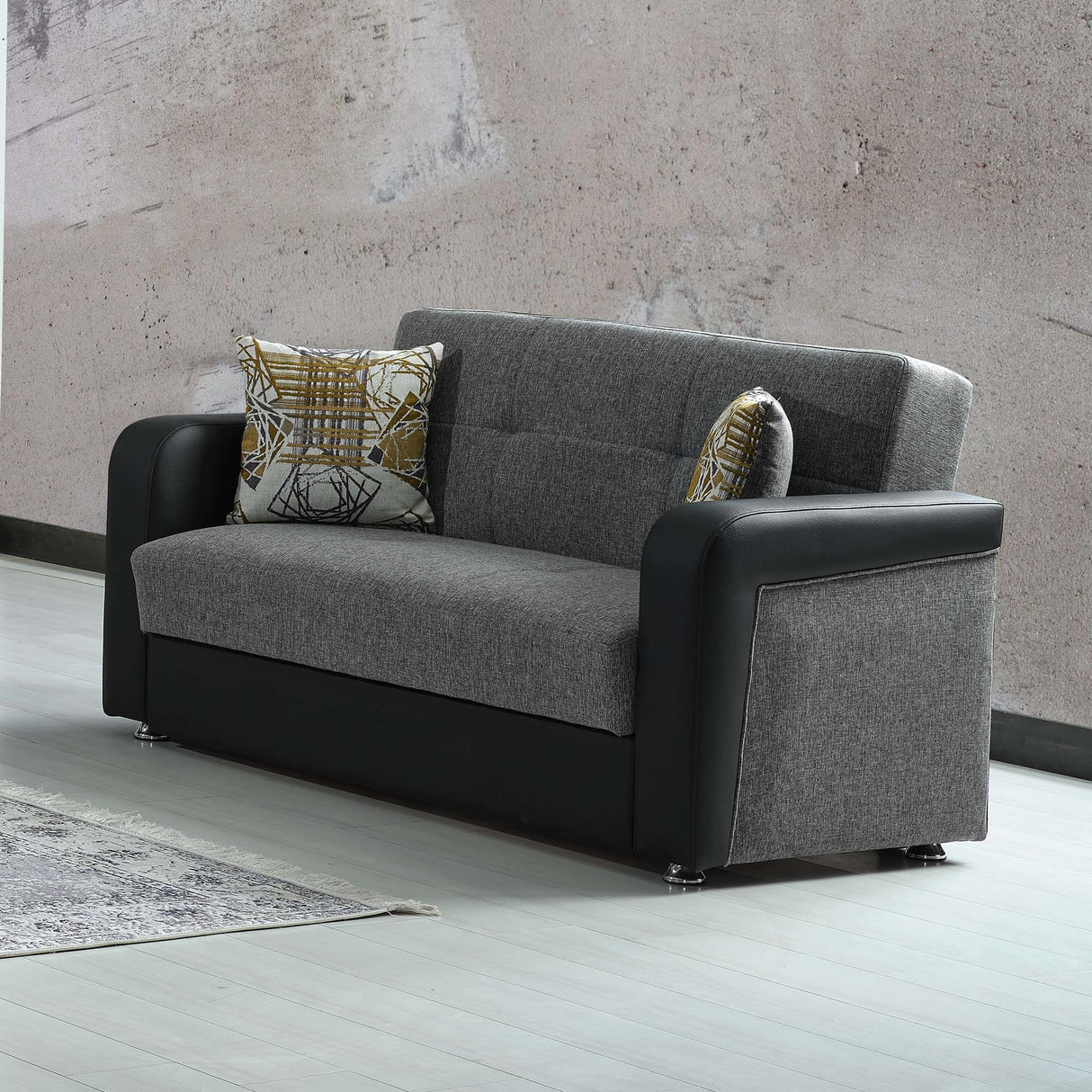 Ottomanson Harmony - Convertible Loveseat With Storage