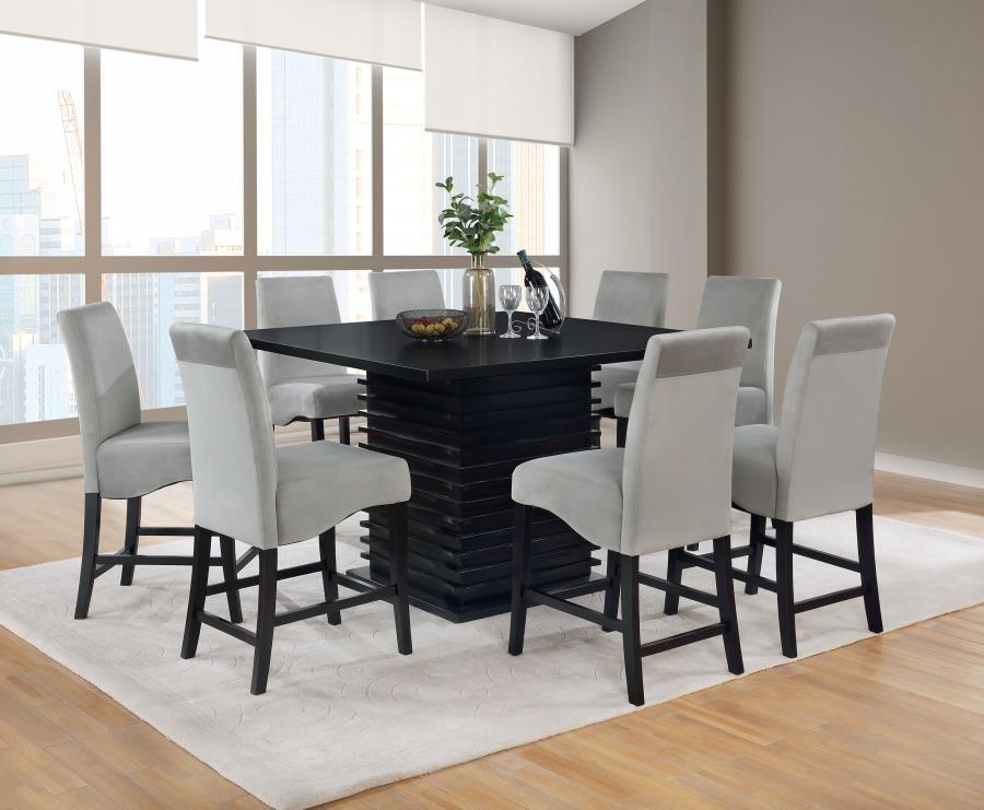 Stanton - Square Counter Height Dining Table - Black