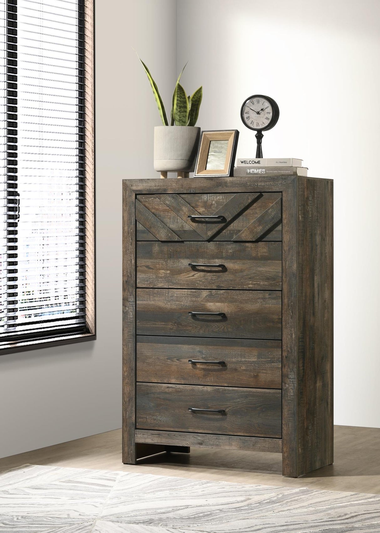 B500 - Chest - Antique Brown