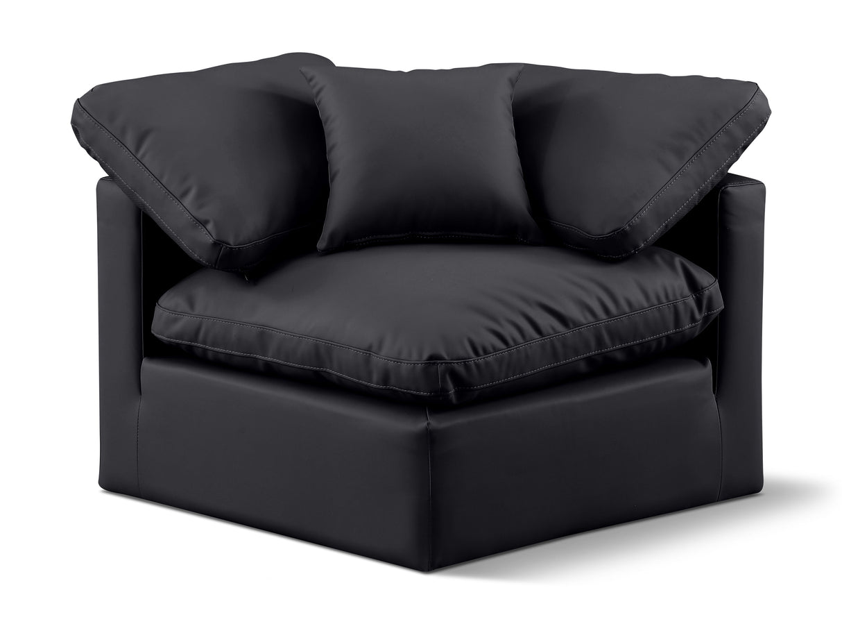 Indulge - Faux Leather Corner Chair