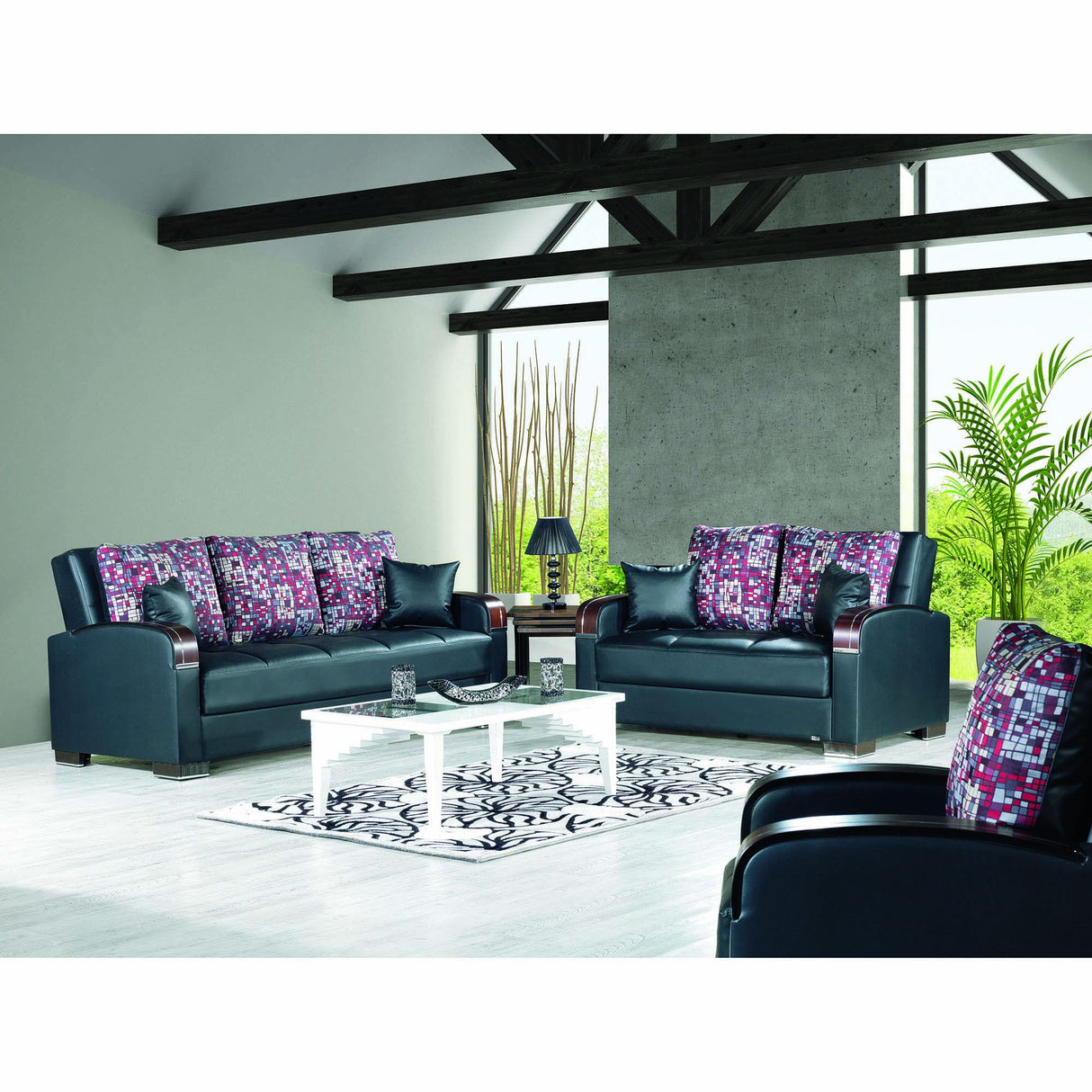 Ottomanson Mobimax - Upholstered Convertible Sofabed With Storage