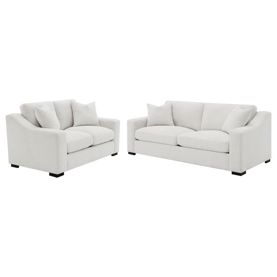 Ashlyn - Upholstered Track Arm Sofa Set