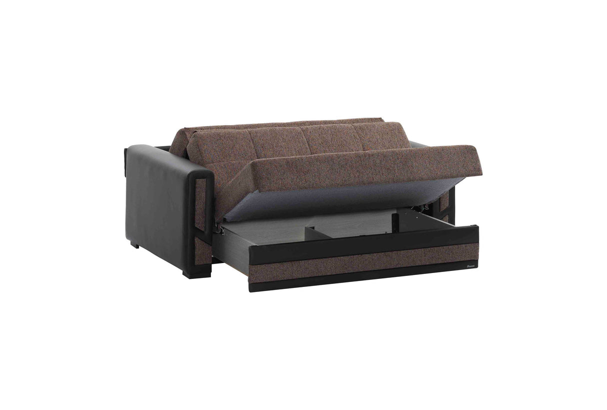 Ottomanson Mondomax - Upholstered Convertible Loveseat With Storage