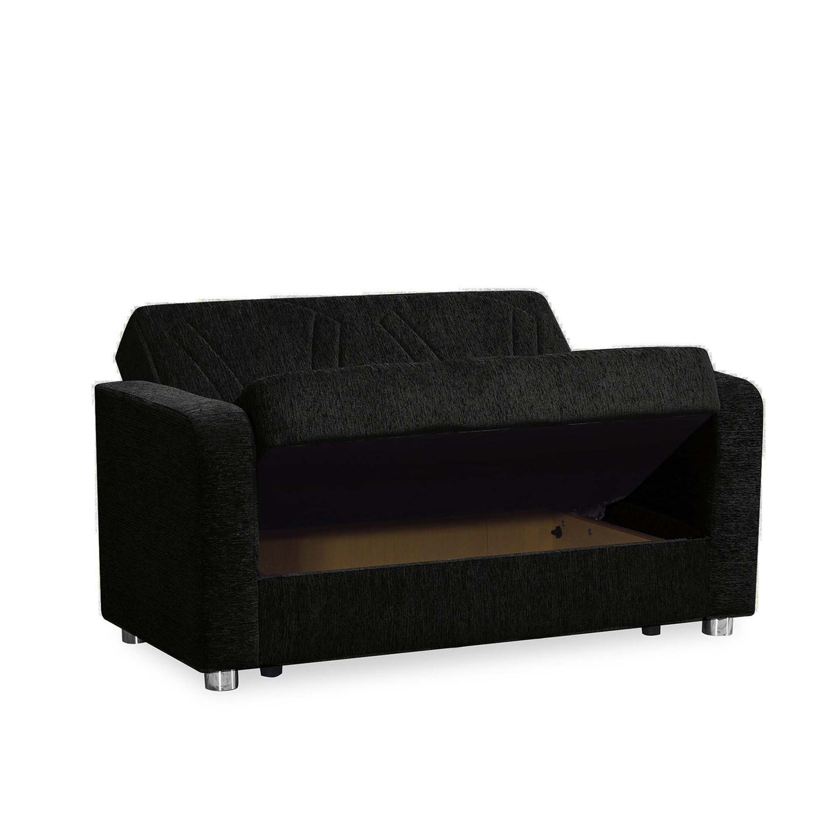 Ottomanson Elegance - Upholstered Convertible Loveseat With Storage