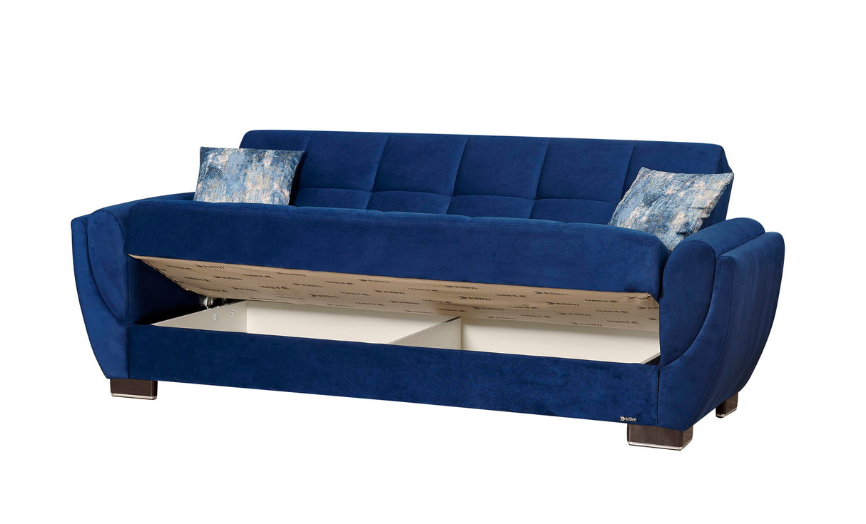 Ottomanson Armada Air - Upholstered Convertible Sofabed With Storage - Microfiber