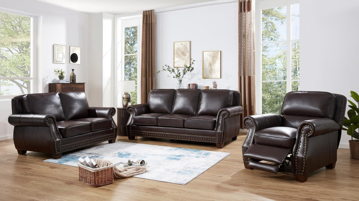 U212 - Loveseat - Brown