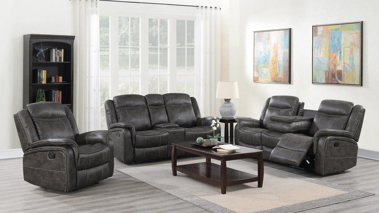 U115 - Motion Loveseat - Charcoal