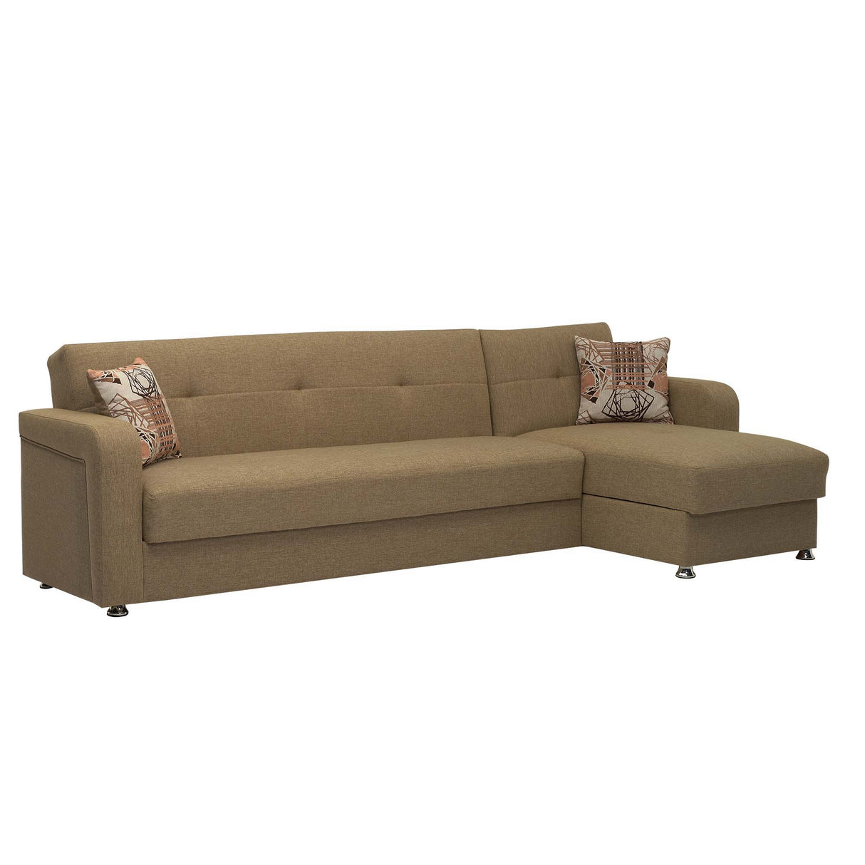 Ottomanson Harmony - Upholstered Convertible Sectional With Storage