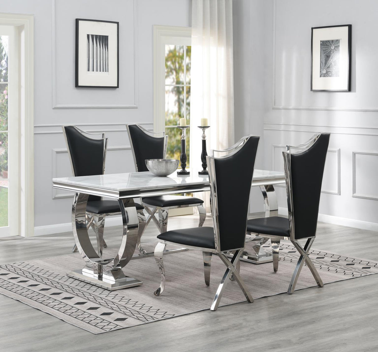 G-082-T-WHITE - Dining Room Set