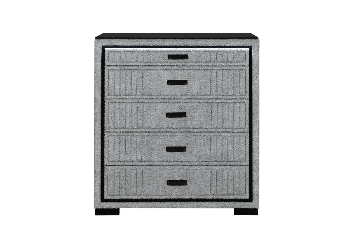 Isabella - Chest With LED - Gray
