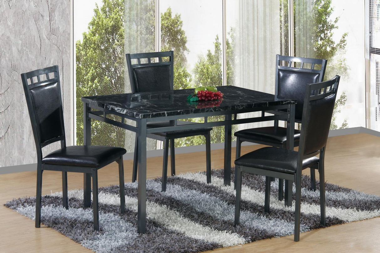 D681 - Dinette Chair (Set of 4) - Black