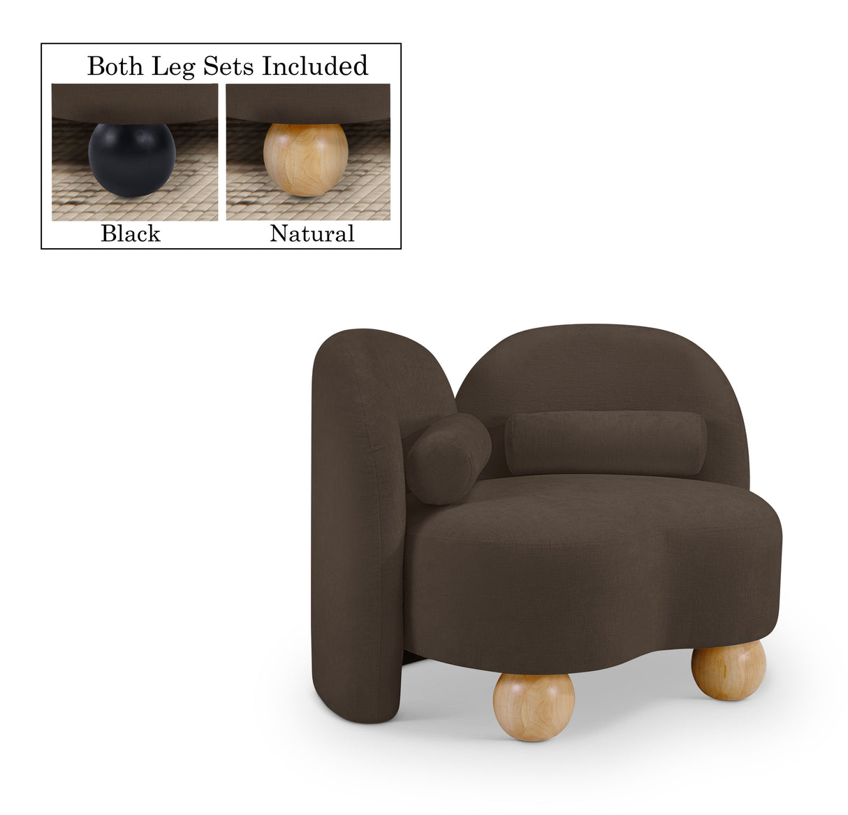 Daphne - Chenille Chair