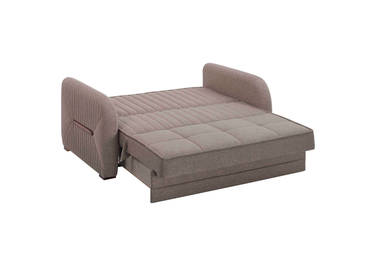 Ottomanson Speedy - Upholstered Convertible Loveseat With Storage