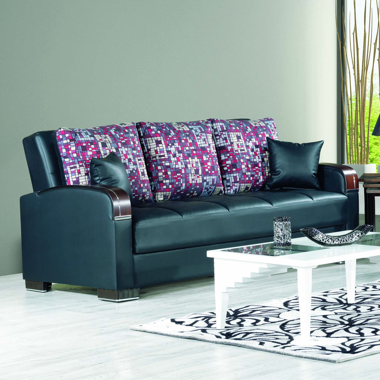 Ottomanson Mobimax - Upholstered Convertible Sofabed With Storage