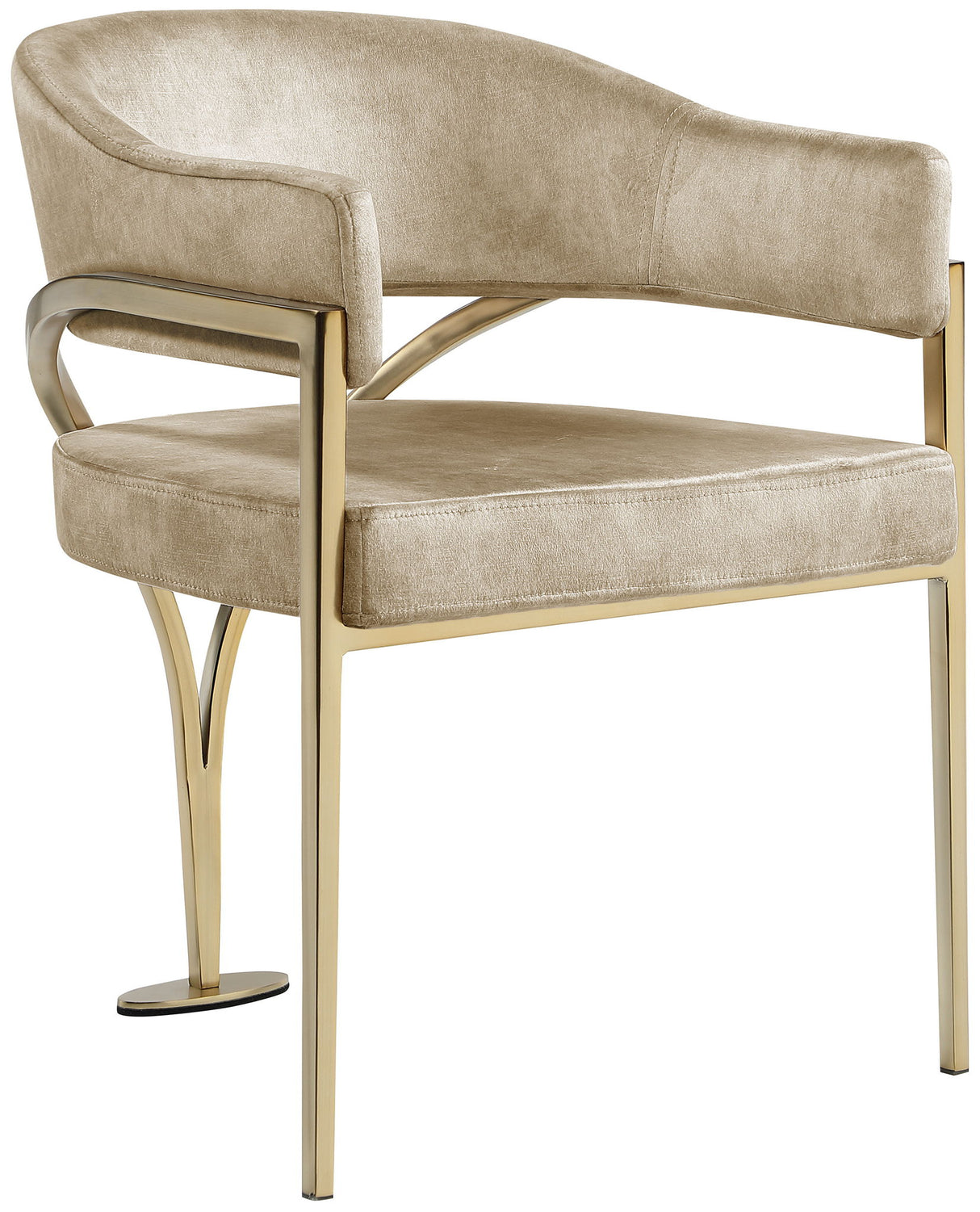 Madelyn - Dining Chair (Set of 2) - Brushed Brass