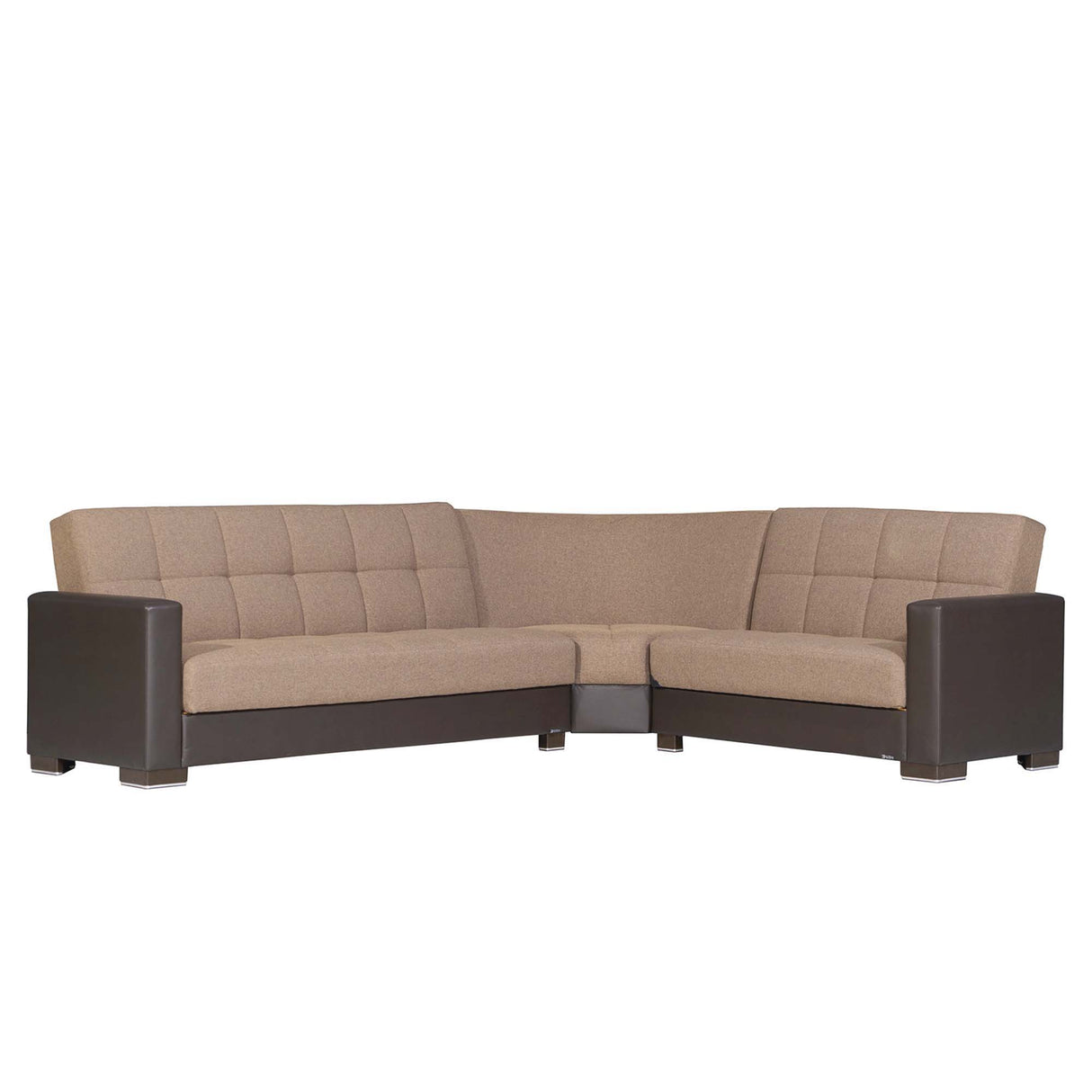 Ottomanson Armada - Upholstered Convertible Sectional With Storage - Chenille