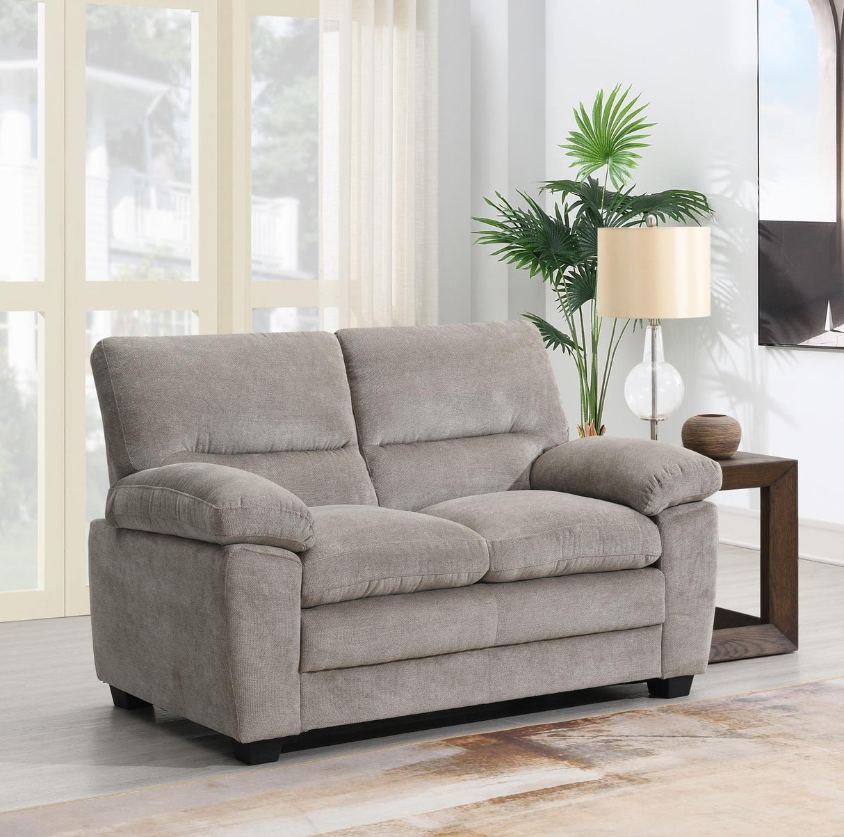 U531 - Loveseat - Gray