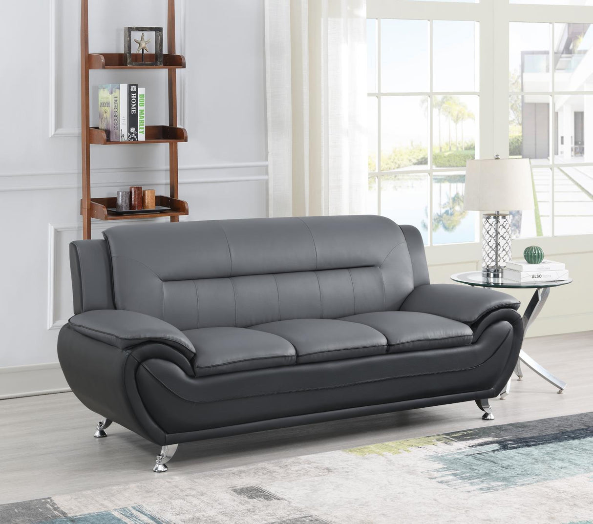 U485 - Sofa - Gray / Black