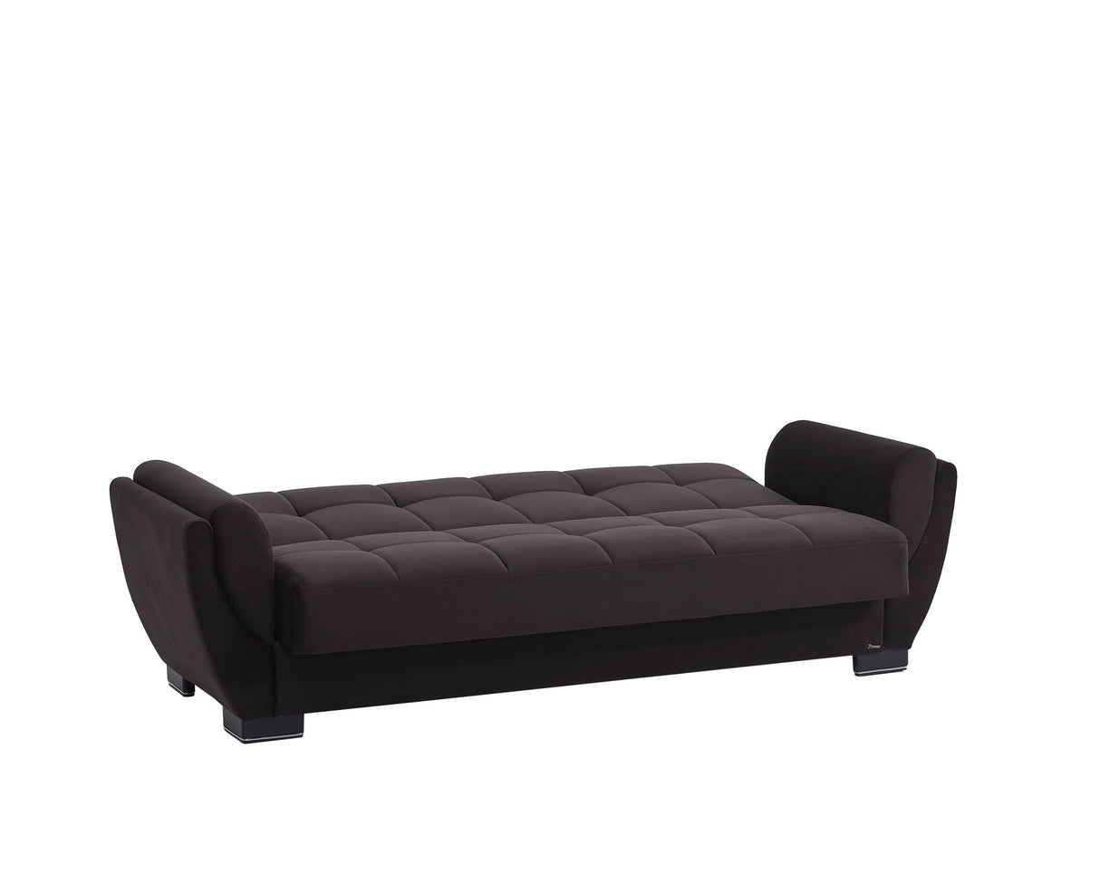 Ottomanson Armada Air - Upholstered Convertible Sofabed With Storage - Microfiber