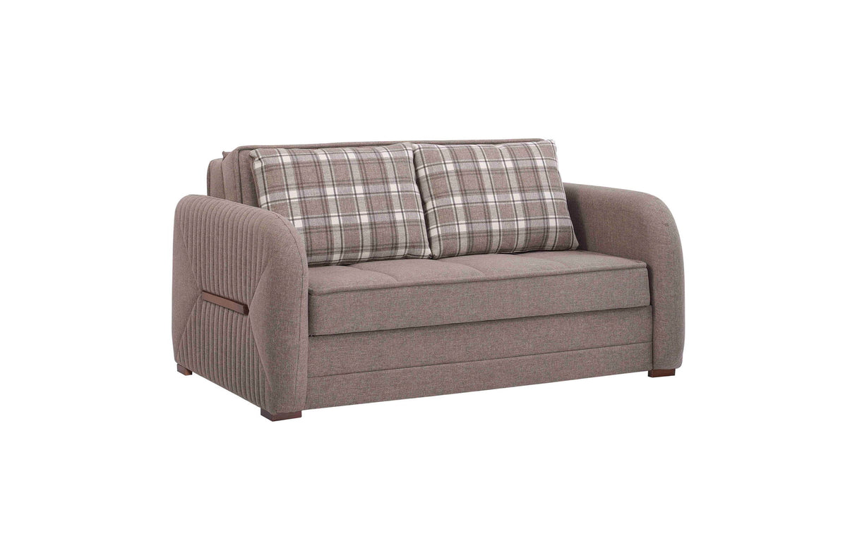 Ottomanson Speedy - Upholstered Convertible Loveseat With Storage