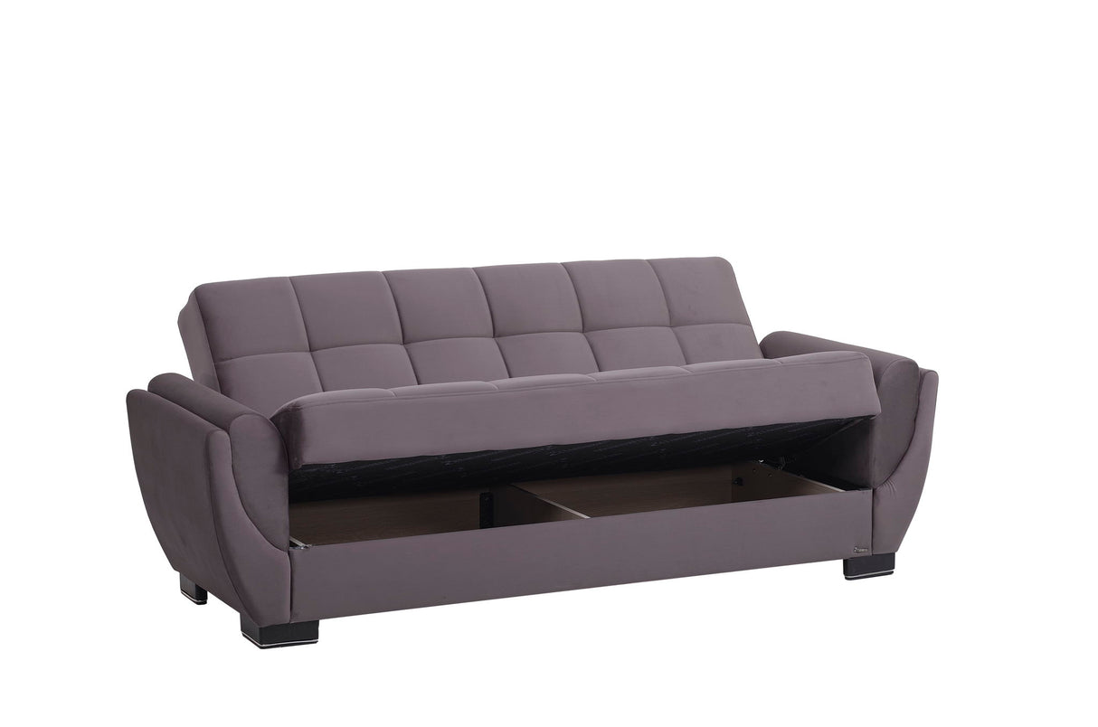 Ottomanson Armada Air - Upholstered Convertible Sofabed With Storage - Microfiber