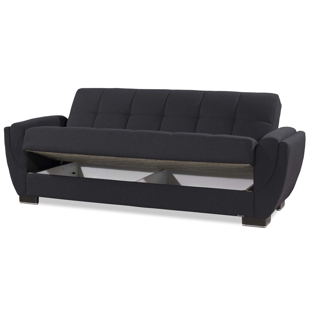 Ottomanson Armada Air - Upholstered Convertible Sofabed With Storage - Polyester