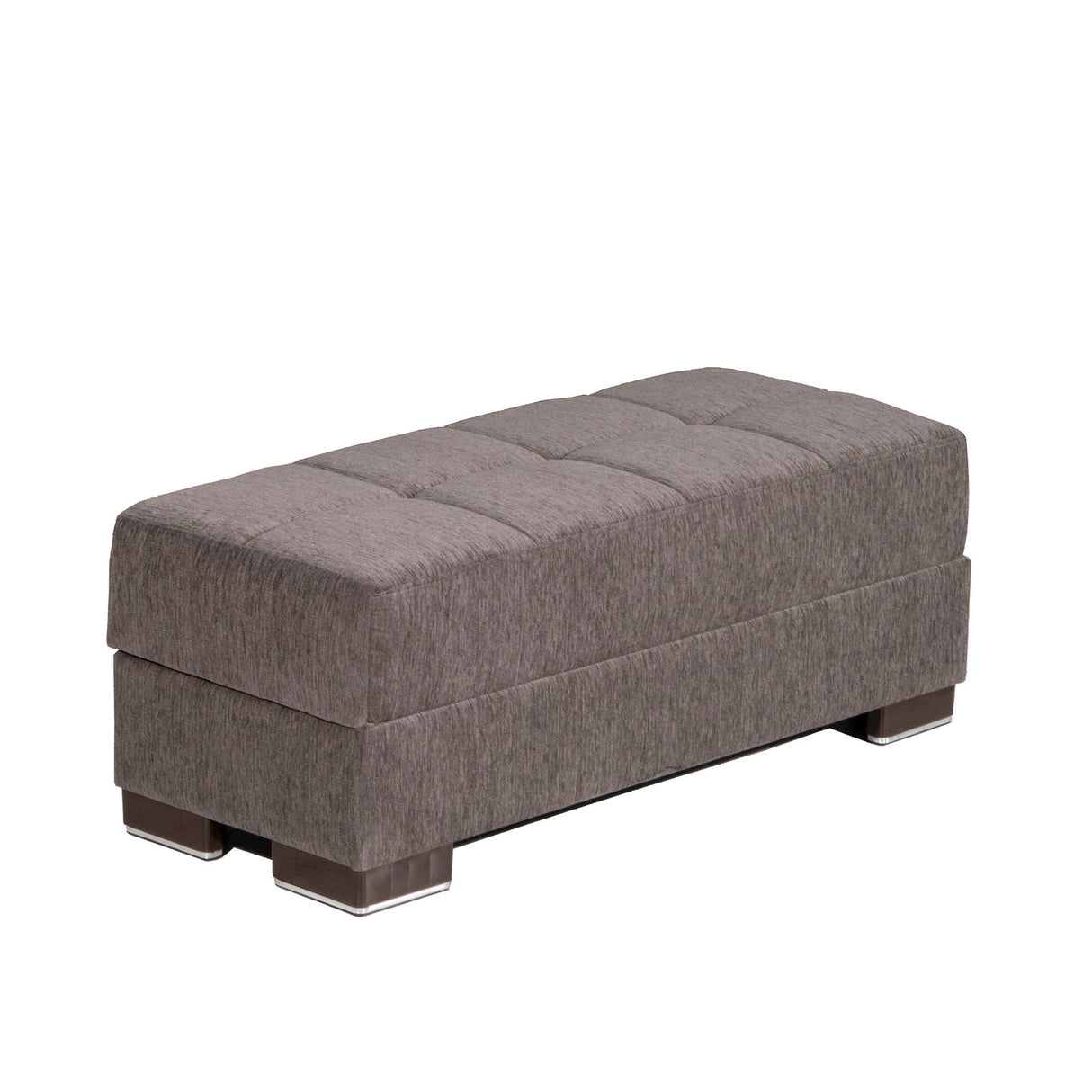 Ottomanson Armada - Upholstered Ottoman With Storage - Chenille