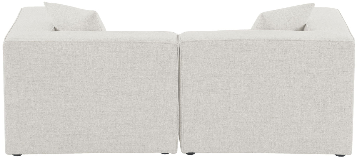Cube - Linen Modular 2 Seat Sofa